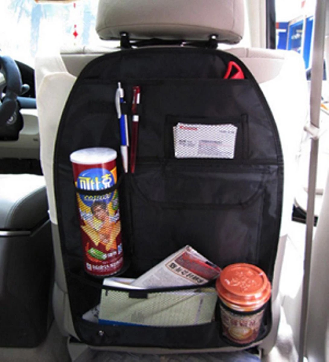 Merkloos Autostoel Organizer 4 Merkloos Autostoel Organizer - Afbeelding 4