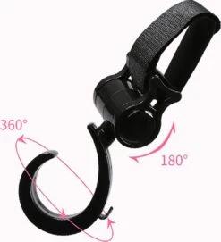 Kinderwagen Tassenhaak 2 Stuks - Boodschappenhaken - Tassenhanger - Babywagen Tassenhaak - Strollerhook - Buggy Haak - Bags Holder - Tassenclips - Rugzak Hanger - Verplaatsbare Hanger - Rolstoelhaak - Auto Hoofdsteun Haak -Aanbiedingen BIBS Winkel 1093x1200 6