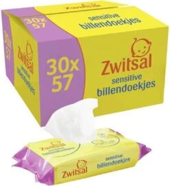 Zwitsal Sensitive Billendoekjes 1710 Babydoekjes 30 X 57 Stuks