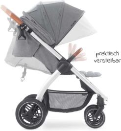 Hauck UpTown Buggy - Met één Hand Opvouwbaar - Grijs -Aanbiedingen BIBS Winkel 1104x1200 6
