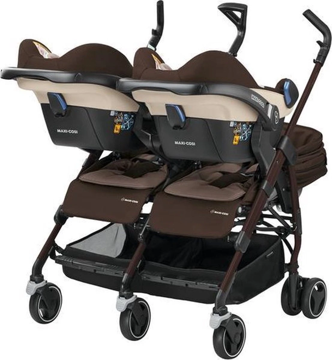 Maxi-Cosi Dana For2 - Duo Kinderwagen - Earth Brown 6 Maxi-Cosi Dana For2 - Duo Kinderwagen - Earth Brown - Afbeelding 6