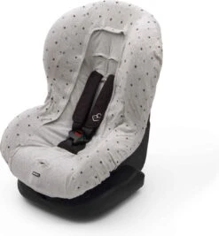Dooky Seat Cover Groep 1 Autostoel Hoes Light Grey Crowns -Aanbiedingen BIBS Winkel 1110x1200 5