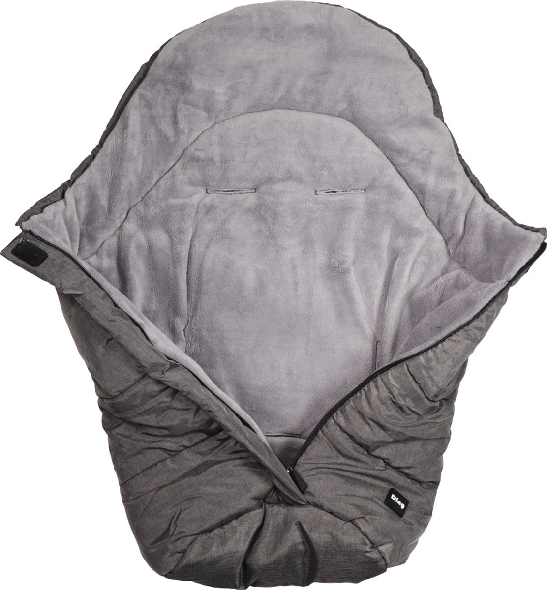 Ding Deluxe Universele Voetenzak Voor Buggy & Kinderwagen - Grijs 8 Ding Deluxe Universele Voetenzak Voor Buggy & Kinderwagen - Grijs - Afbeelding 8