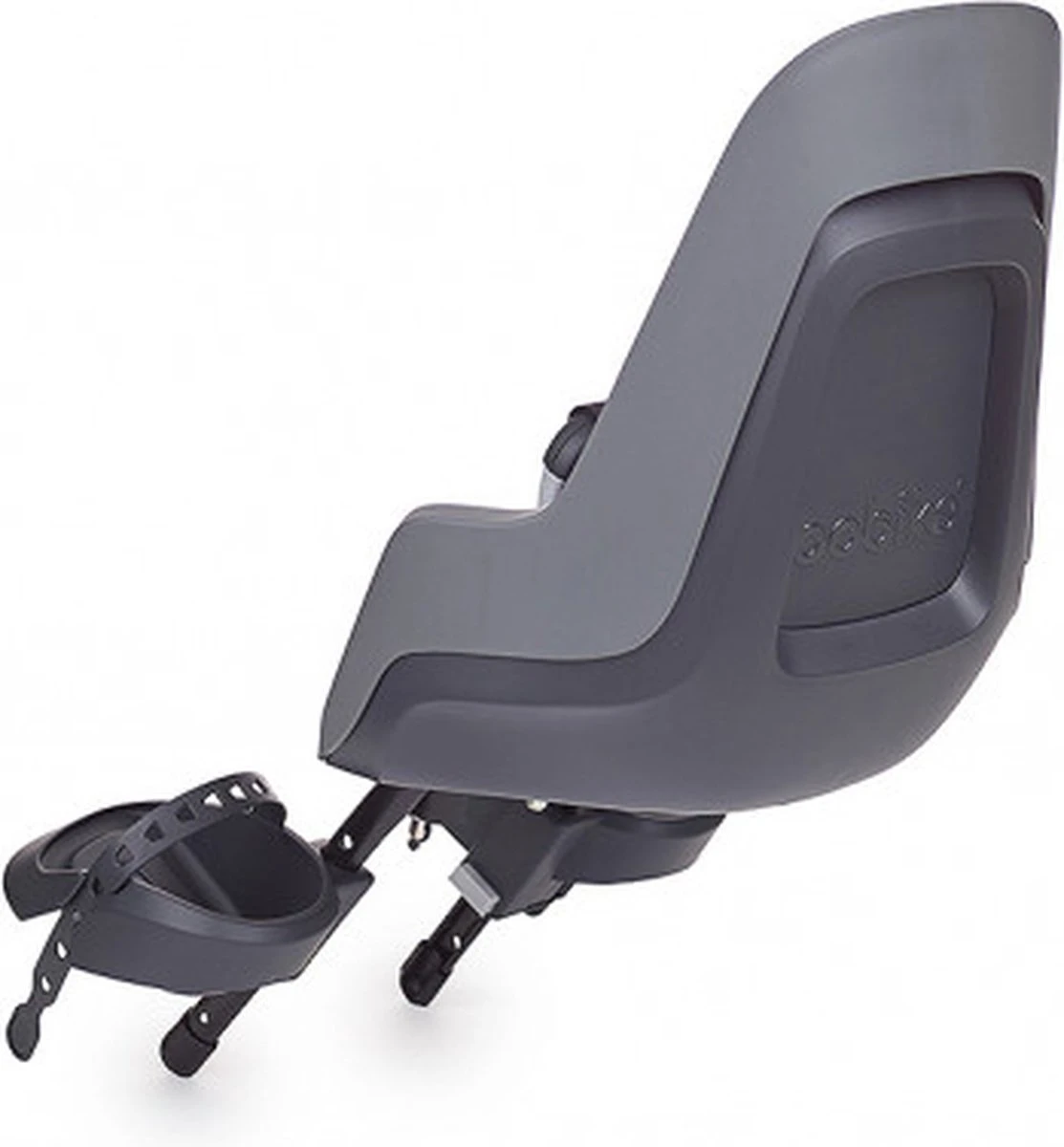 Bobike GO Mini Fietsstoeltje - Macaron Grey 4 Bobike GO Mini Fietsstoeltje - Macaron Grey - Afbeelding 4