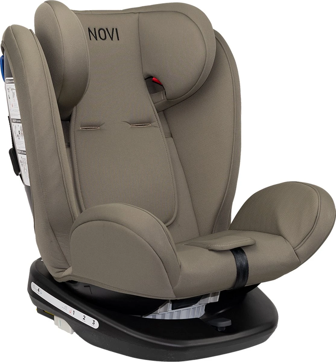 Autostoel Novi Baby® Goliath Premium 0-1-2-3 Isofix Rotation Dark Taupe 2 Autostoel Novi Baby® Goliath Premium 0-1-2-3 Isofix Rotation Dark Taupe - Afbeelding 2