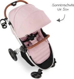 Hauck UpTown Buggy - Met één Hand Opvouwbaar - Roze -Aanbiedingen BIBS Winkel 1115x1200 7