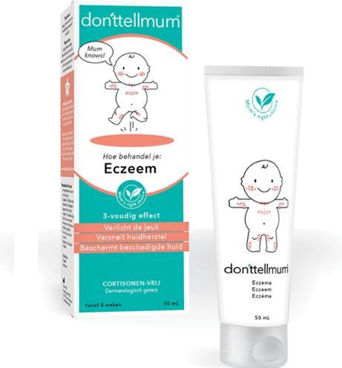 Donttellmum - Eczeem Repair Creme - 50 Ml 16 Donttellmum - Eczeem Repair Creme - 50 Ml - Afbeelding 16