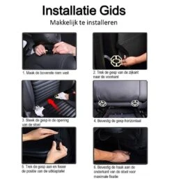 Merkloos Autostoel Organizer - Met Uitklapbare Laptophouder - Auto Organizer Met Tablet Houder - Auto Ipadhouder Voor Kinderen - Auto Organizer Met Uitklapbaar Tafel - Tray - Fleshouder - Tissuehouder - Car Organizer - Car Seat Organizer - Luxe Mat Zwart -Aanbiedingen BIBS Winkel 1120x1200 9