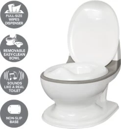 Dr. Talbot's Nûby - Peuter Plaspotje My Real Potty - Peuterpotje Met Doorspoelgeluid – 18m+ -Aanbiedingen BIBS Winkel 1124x1200 1