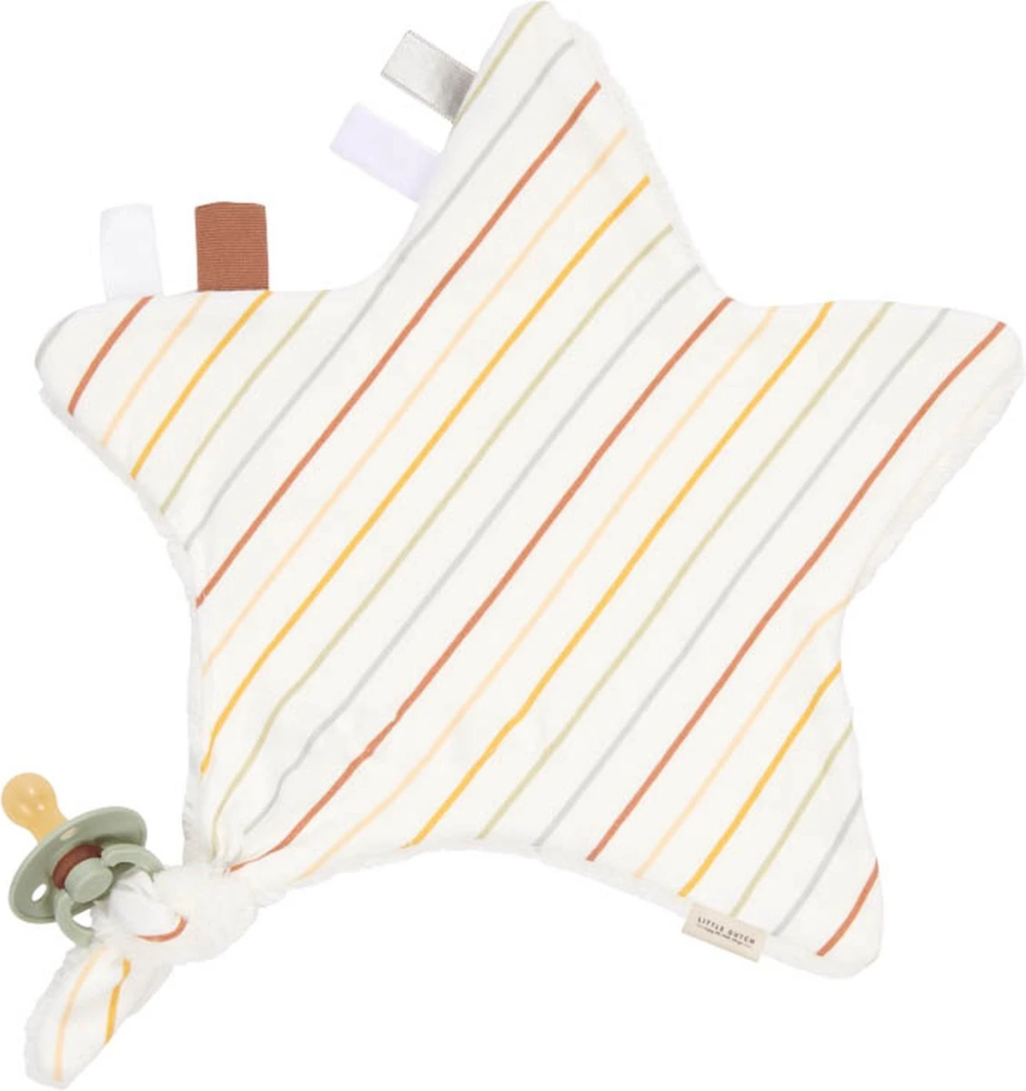 Little Dutch - Knuffeldoek Ster Vintage Sunny Stripes 3 Little Dutch - Knuffeldoek Ster Vintage Sunny Stripes - Afbeelding 3