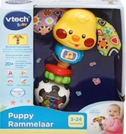 VTech Baby Puppy Rammelaar - Educatief Babyspeelgoed - 3 Tot 36 Maanden 5 VTech Baby Puppy Rammelaar - Educatief Babyspeelgoed - 3 Tot 36 Maanden -Aanbiedingen BIBS Winkel 1129x1200 1