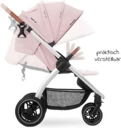 Hauck UpTown Buggy - Met één Hand Opvouwbaar - Roze -Aanbiedingen BIBS Winkel 1136x1200 12