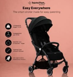Hamilton By Yoop S1 Plus Buggy – Nieuw En Hoger 2023 Model – Premium Budget Stroller Met One Hand Folding Technologie – Zwart/Antraciet – Lichte, Verstelbare En Wendbare Kinderwagen Met Vele Gemakken 18 Hamilton By Yoop S1 Plus Buggy – Nieuw En Hoger 2023 Model – Premium Budget Stroller Met One Hand Folding Technologie – Zwart/Antraciet – Lichte, Verstelbare En Wendbare Kinderwagen Met Vele Gemakken -Aanbiedingen BIBS Winkel 1139x1200 29