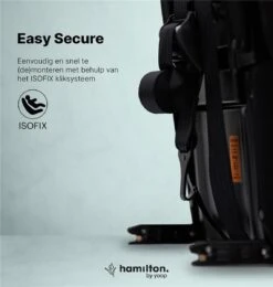 Hamilton By Yoop Cabrio Premium Opvouwbare Autostoel – Veilig, Comfortabel En Lichtgewicht Autozitje – Groep I, II, III Autostoeltje Voor 9 Maanden Tot 12 Jaar – Neon Blauw – ISOFIX Kliksysteem - 1e Opvouwbare Autostoel Ter Wereld - Zwart/Neon Blauw -Aanbiedingen BIBS Winkel 1140x1200 12