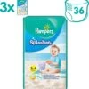 Pampers® Pampers Splashers Wegwerpbare Zwemluiers - Maat 3-4 (6-11 Kg) - 36 Stuks - Voordeelverpakking