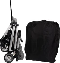 Ding Vivo Wandelwagen - Grijs/Zilver - Inklapbare Buggy - Inclusief Boodschappenmandje En Zonnekap 16 Ding Vivo Wandelwagen - Grijs/Zilver - Inklapbare Buggy - Inclusief Boodschappenmandje En Zonnekap -Aanbiedingen BIBS Winkel 1144x1200 11