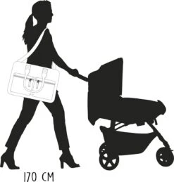 Kidzroom Gorgeous Luiertas - Bruin - Ophanglussen Kinderwagen - Verschoonmatje - Verstelbare Schouderband -Aanbiedingen BIBS Winkel 1144x1200 4