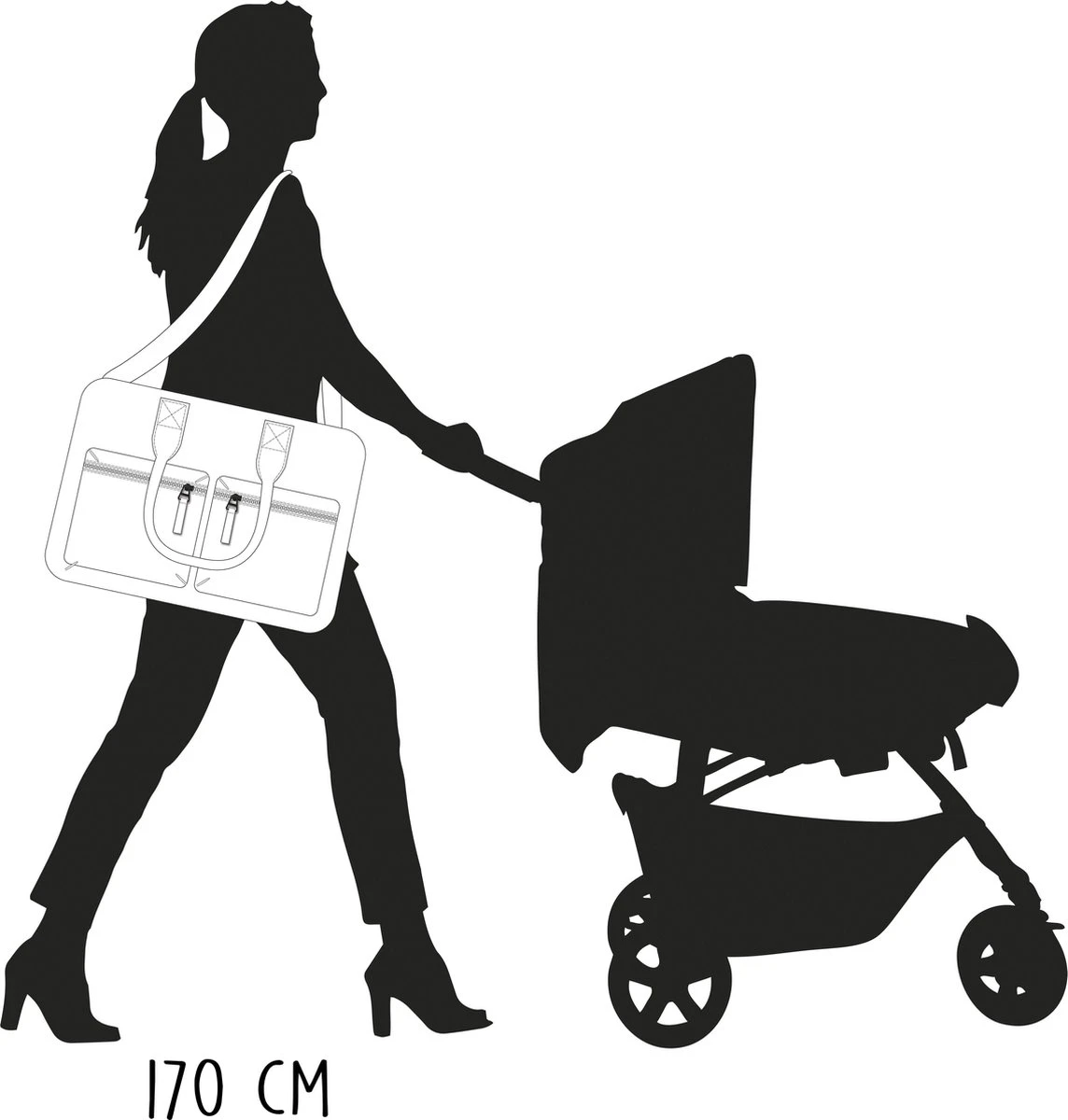 Disney Mickey Mouse Better Care Luiertas - 17,9 L - Grijs 5 Disney Mickey Mouse Better Care Luiertas - 17,9 L - Grijs - Afbeelding 5