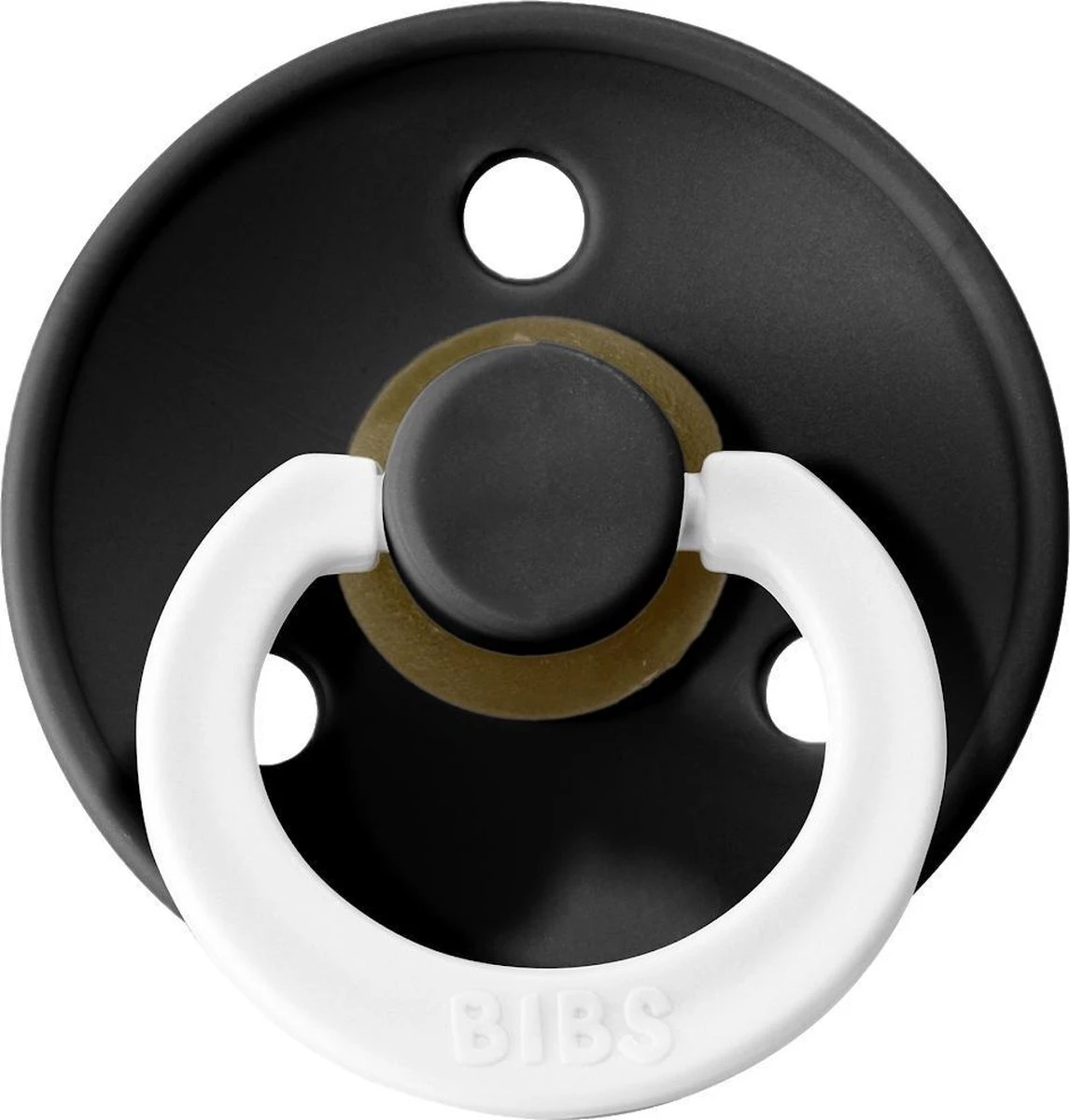 Bibs Fopspeen - Maat 1 0-6 Maanden - 6 Stuks - Sage, Vanilla, Black, Dark Oak, Cloud & Baby Blue Glow In The Dark 3 Bibs Fopspeen - Maat 1 0-6 Maanden - 6 Stuks - Sage, Vanilla, Black, Dark Oak, Cloud & Baby Blue Glow In The Dark - Afbeelding 3