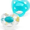 Medela Baby Fopspeen Original Hoge Acceptatie Orthdontisch Ergonomische Vorm - Turquoise Blauw - 18+ Maanden - 2 Stuks