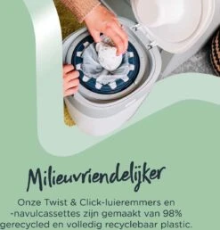 Tommee Tippee Twist & Click Milieuvriendelijke Luieremmer Navulling - Duurzaam Geproduceerde Greenfilm - 6 Stuks 15 Tommee Tippee Twist & Click Milieuvriendelijke Luieremmer Navulling - Duurzaam Geproduceerde Greenfilm - 6 Stuks -Aanbiedingen BIBS Winkel 1150x1200 2
