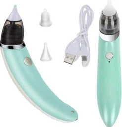 A&K Elektrische Oplaadbare Neuspeer Voor Baby En Kinderen - Inclusief Oplader, Handleiding En Batterijen - Hygiënische Neusreiniger - Baby Aspirator - Neuszuiger - Baby Neuspompje - Toetenveger - Snoetenpoetser - Mintgroen - Neusspoeler -Aanbiedingen BIBS Winkel 1152x1200