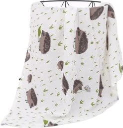 Set Van 2 | Hydrofiele Doeken XL - 120x120 Cm - Inbakerdoek - Egels - Swaddle Doek Groot - Hydrofiele Luier -Aanbiedingen BIBS Winkel 1152x1200 3