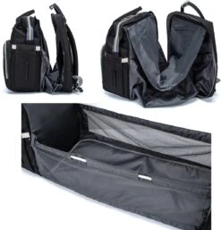 Luiertas - Multifuctioneel Luiertas 3 In 1 - Met Babybedje - Met Verschoningsmatje - Zwart - Met Usb - Met Verdikt Matras 16 Luiertas - Multifuctioneel Luiertas 3 In 1 - Met Babybedje - Met Verschoningsmatje - Zwart - Met Usb - Met Verdikt Matras -Aanbiedingen BIBS Winkel 1153x1200 9