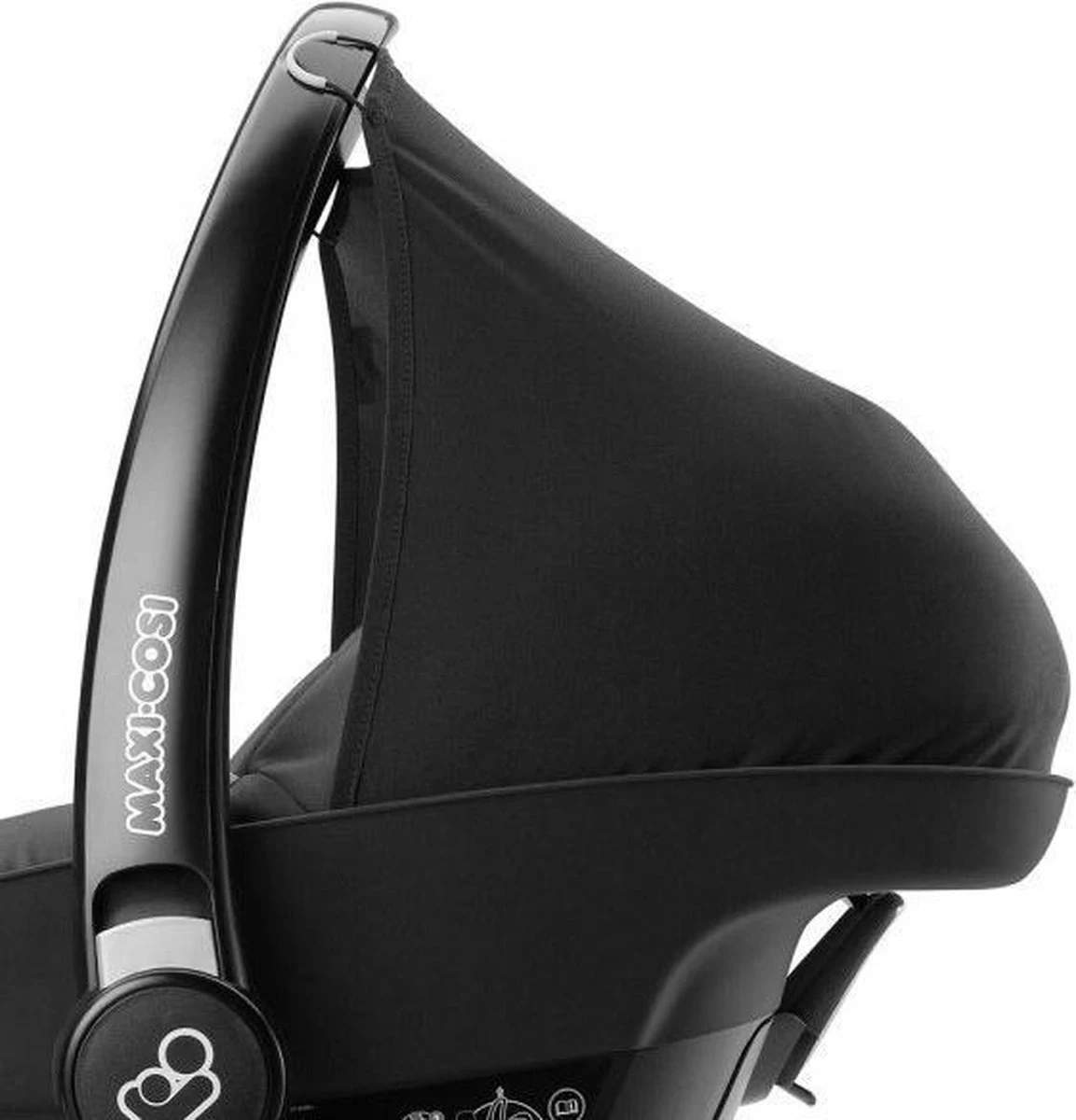 Maxi-Cosi Pebble Autostoel - Zonnekap - Zwart 1 Maxi-Cosi Pebble Autostoel - Zonnekap - Zwart