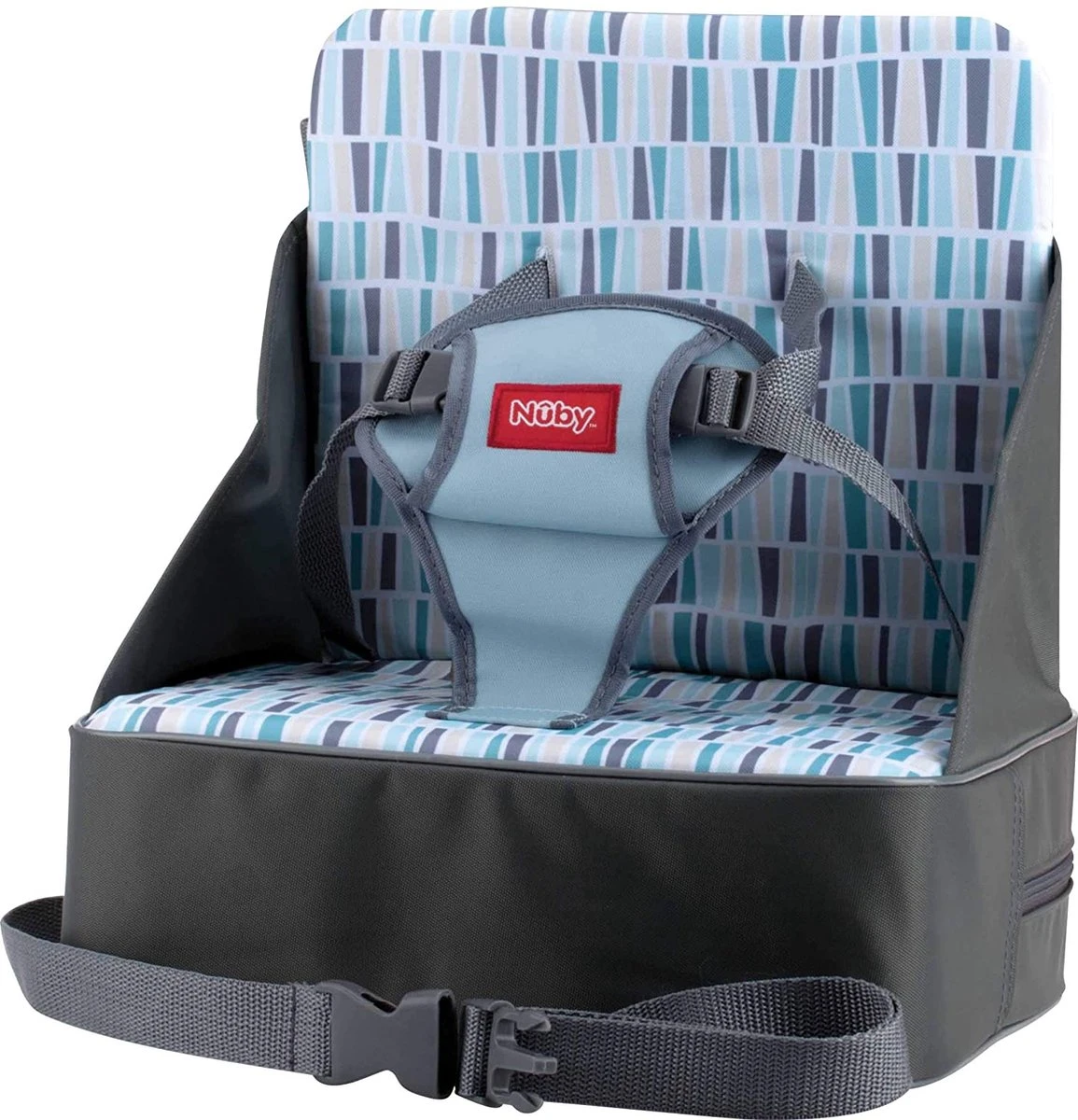 Nuby - Booster Seat - Kinderzitje - Grijs - 9m+ 1 Nuby - Booster Seat - Kinderzitje - Grijs - 9m+