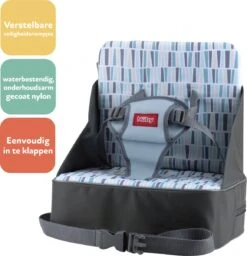 Nuby - Booster Seat - Kinderzitje - Grijs - 9m+ 9 Nuby - Booster Seat - Kinderzitje - Grijs - 9m+ -Aanbiedingen BIBS Winkel 1160x1200 14