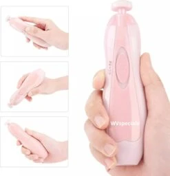 WVspecials® Elektrische Baby NagelKnipper Blauw & Handige Opberg Doos - Elektrische Baby Nagelschaartje - Baby Nageltrimmer - Baby Nagelset - Baby Nagelvijl - Elektrische Baby Nagelknipper - Ultra Stil (slapend Knippen) - Black Friday - Sinterklaas -Aanbiedingen BIBS Winkel 1160x1200 4