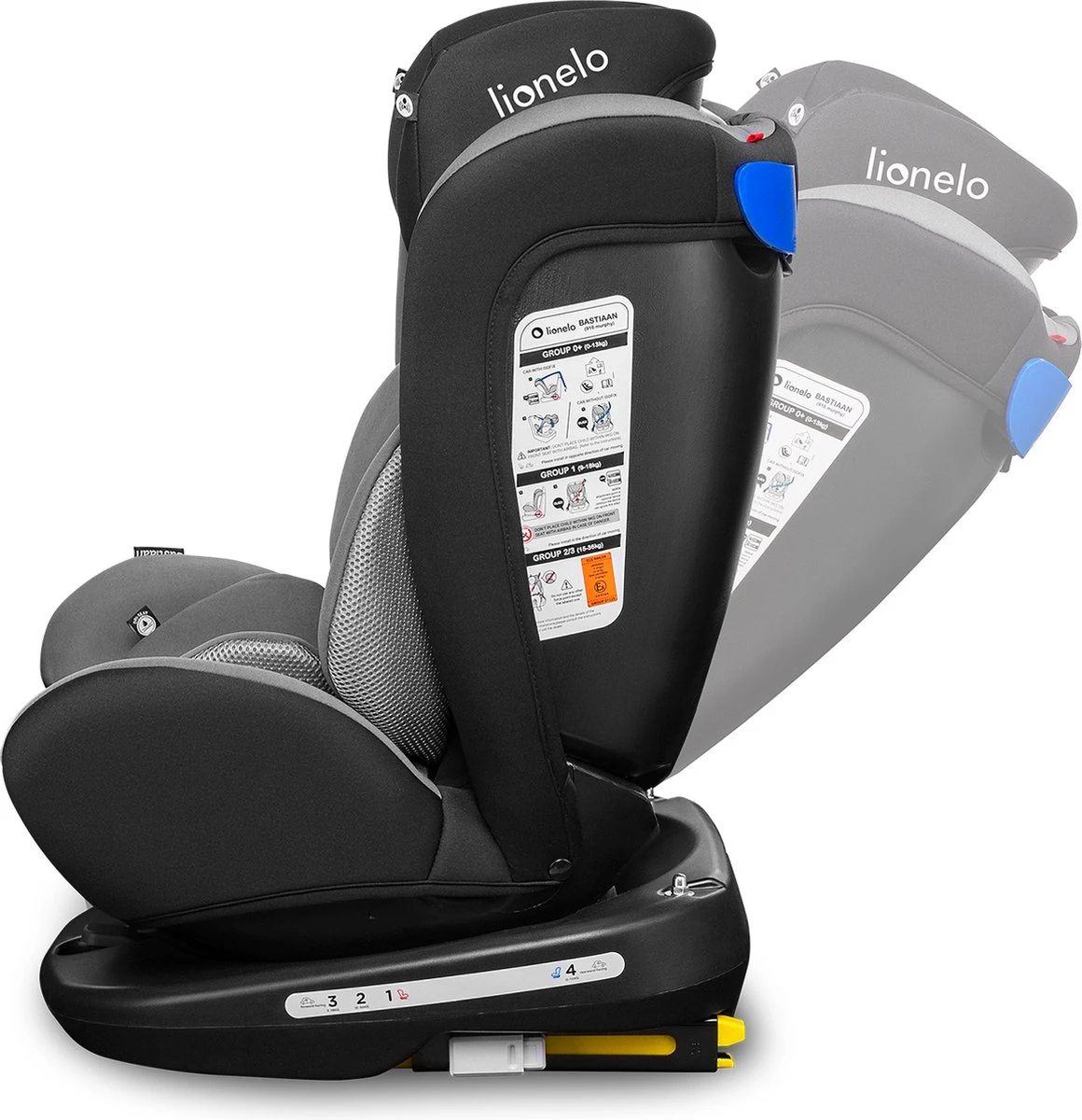 Lionelo Bastiaan - Autostoel - 360° Draaibaar - ISOFIX 2 Lionelo Bastiaan - Autostoel - 360° Draaibaar - ISOFIX - Afbeelding 2