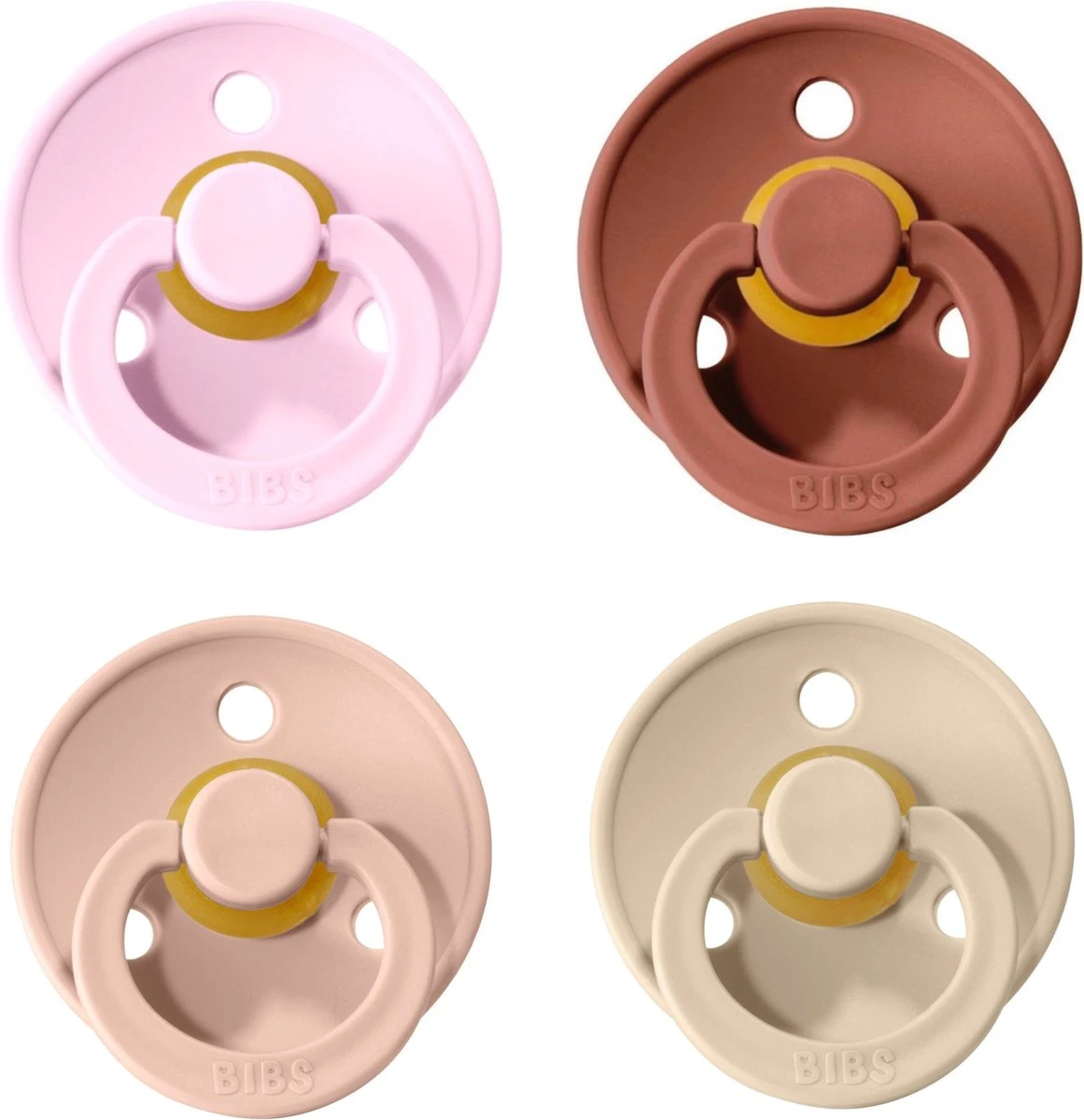 Bibs Fopspeen 18+ Maanden|Set 4 Stuks|Baby Pink, Peach Sunset , Blush, Ivory|Maat 3|T3 7 Bibs Fopspeen 18+ Maanden|Set 4 Stuks|Baby Pink, Peach Sunset , Blush, Ivory|Maat 3|T3 - Afbeelding 7