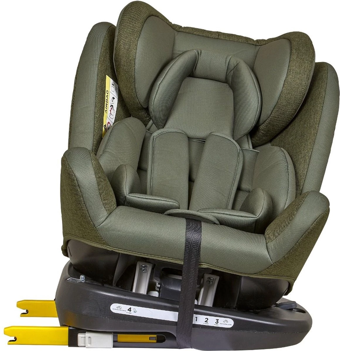 Novi Baby® - Autostoel - Goliath Pro - Isofix - 360° Draaibaar - Groen - Groep 0-1-2-3 - 0-36 Kg 3 Novi Baby® - Autostoel - Goliath Pro - Isofix - 360° Draaibaar - Groen - Groep 0-1-2-3 - 0-36 Kg - Afbeelding 3