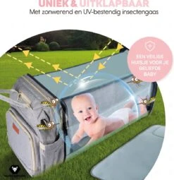 Vulpes BabyCare® Luiertas Rugzak - Luiertassen Met Babybed - Grote Luiertas Met Wieg- Luiertas Verzorgingstas Met Babybedje - Verzorgingsrugzak - Grijs 16 Vulpes BabyCare® Luiertas Rugzak - Luiertassen Met Babybed - Grote Luiertas Met Wieg- Luiertas Verzorgingstas Met Babybedje - Verzorgingsrugzak - Grijs -Aanbiedingen BIBS Winkel 1162x1200 8