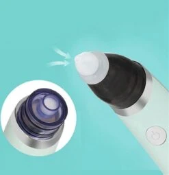 A&K Elektrische Oplaadbare Neuspeer Voor Baby En Kinderen - Inclusief Oplader, Handleiding En Batterijen - Hygiënische Neusreiniger - Baby Aspirator - Neuszuiger - Baby Neuspompje - Toetenveger - Snoetenpoetser - Mintgroen - Neusspoeler -Aanbiedingen BIBS Winkel 1163x1200