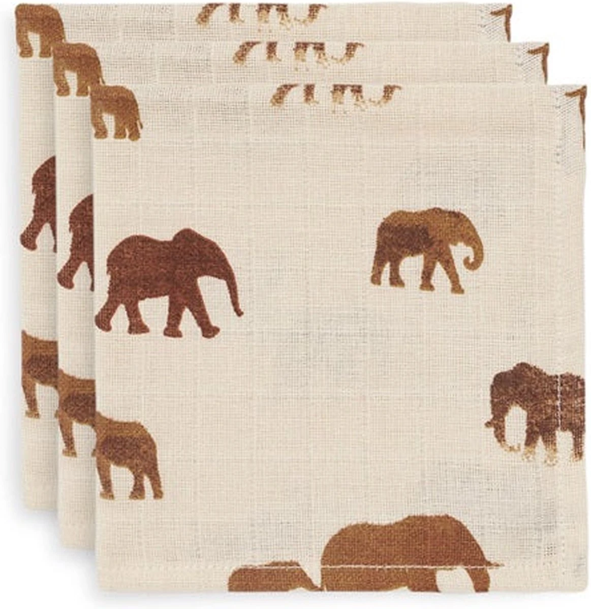 Jollein Hydrofiel Multidoek Snake 70x70cm - Pale Pink - 3 Stuks 19 Jollein Hydrofiel Multidoek Snake 70x70cm - Pale Pink - 3 Stuks - Afbeelding 19