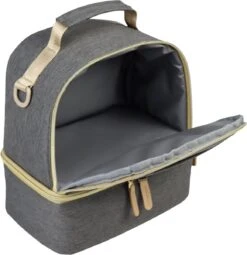 Youha® Tas - Kolftas - Moedermelk Koeltas - Babyfles Koeltas - Babymelk Koelen - Schoudertas & Rugtas - Kleur: Grijs - Reistas 8 Youha® Tas - Kolftas - Moedermelk Koeltas - Babyfles Koeltas - Babymelk Koelen - Schoudertas & Rugtas - Kleur: Grijs - Reistas -Aanbiedingen BIBS Winkel 1163x1200 6