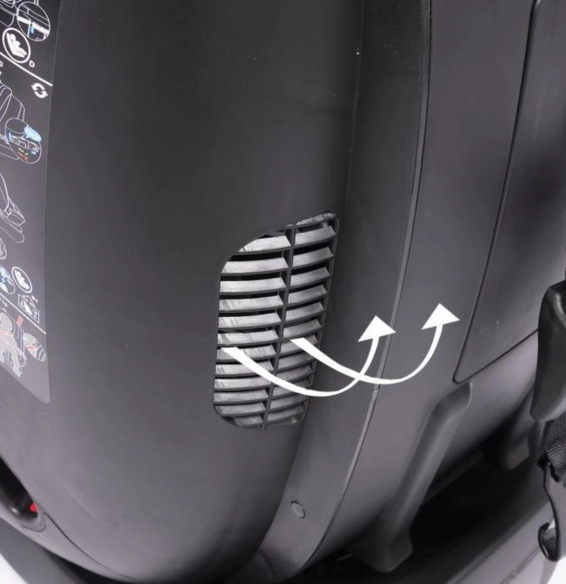 Hibaby Logos Isofix - Autostoel - 360° Graden Draaibaar Autostoel - 0 T/m 36 Kg - Rood 10 Hibaby Logos Isofix - Autostoel - 360° Graden Draaibaar Autostoel - 0 T/m 36 Kg - Rood - Afbeelding 10