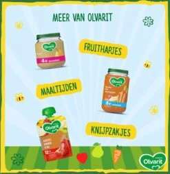 Olvarit Variatiemenu Maaltijd & Fruit 4+ Maanden - 4 Smaken - 12 X 125g -Aanbiedingen BIBS Winkel 1166x1200 20