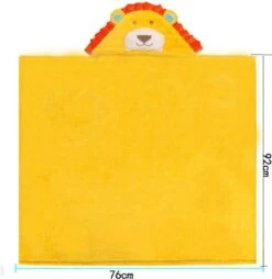 Multifunctionele Baby Fleecedeken Met Capuchon Leeuw | Badcape Baby En Peuters | Deken Kinderen | Wikkeldeken | Dekentje Baby & Peuter 0-3 Jaar | Babydeken | Kraamcadeau | Babycape | Fleece Deken | Kraam | Maxi Cosi Deken | Dier -Aanbiedingen BIBS Winkel 1166x1200 4