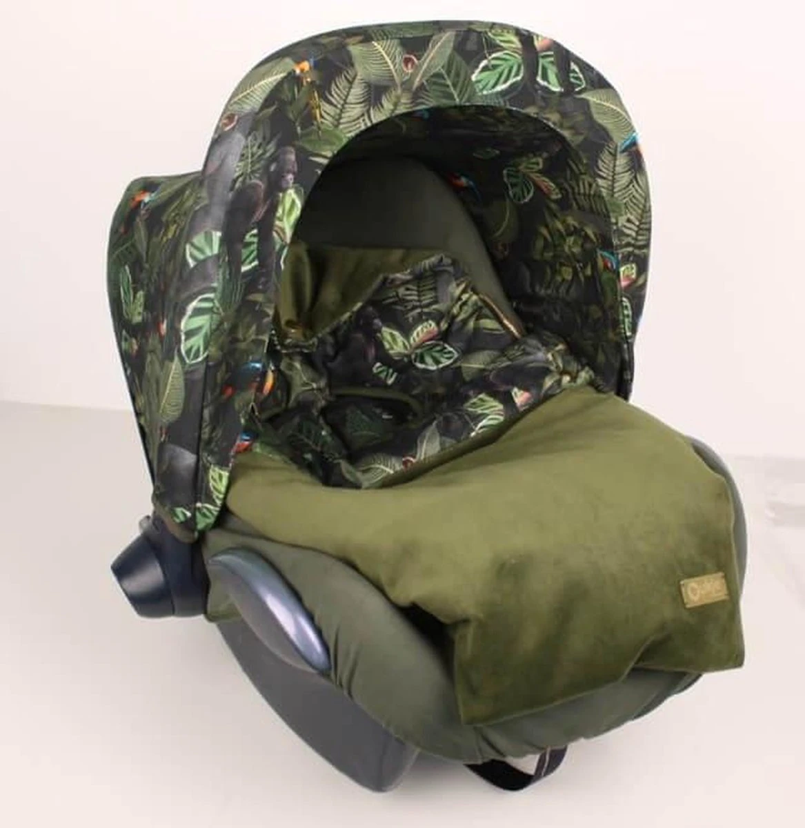 Ukje Autostoelhoes - Geschikt Voor Maxi Cosi Cabriofix Pebble Citi - Maxi Cosi Hoes - Groen 3 Ukje Autostoelhoes - Geschikt Voor Maxi Cosi Cabriofix Pebble Citi - Maxi Cosi Hoes - Groen - Afbeelding 3