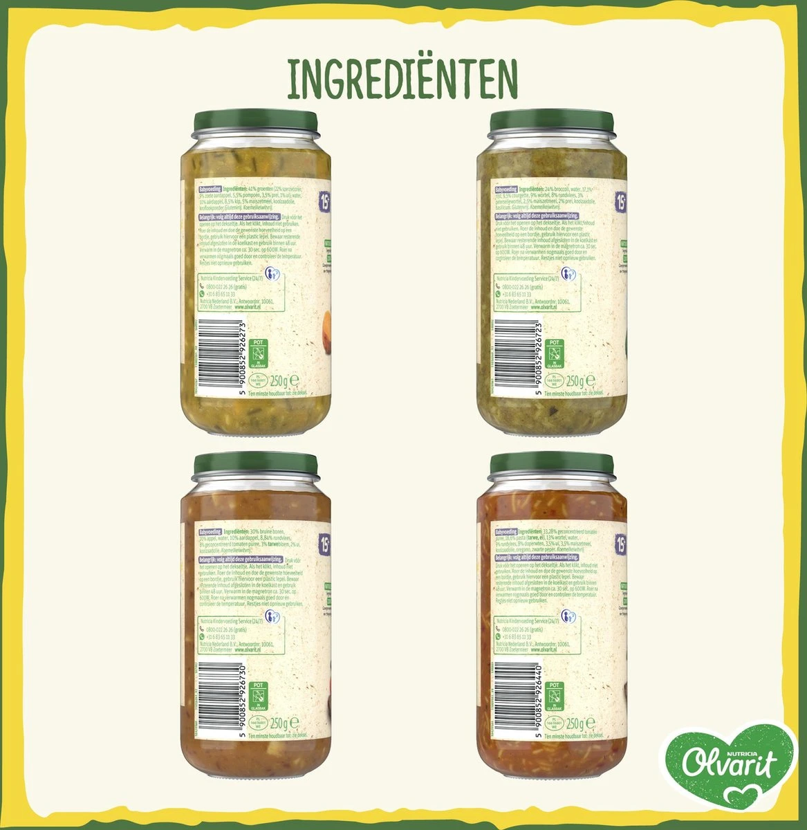 Olvarit Variatiemenu Maaltijd 15 Mnd 7 Olvarit Variatiemenu Maaltijd 15 Mnd - Afbeelding 7