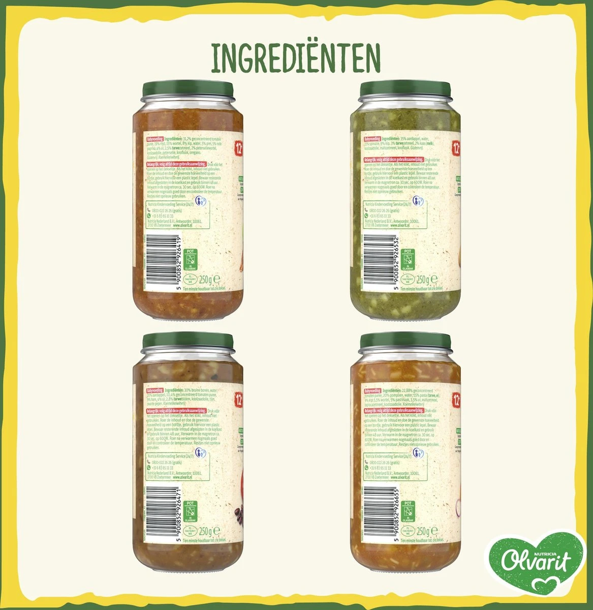 Olvarit Variatiemenu Maaltijd 12 Mnd 7 Olvarit Variatiemenu Maaltijd 12 Mnd - Afbeelding 7