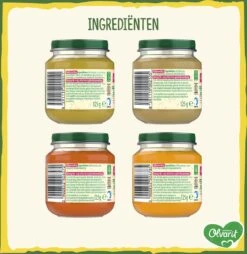 Olvarit Variatiemenu Maaltijd & Fruit 4+ Maanden - 4 Smaken - 12 X 125g -Aanbiedingen BIBS Winkel 1168x1200 17
