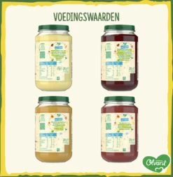 Olvarit Variatiemenu Fruithapjes 8+ Maanden - Versie 2 - 4 Smaken - 12 X 200g 15 Olvarit Variatiemenu Fruithapjes 8+ Maanden - Versie 2 - 4 Smaken - 12 X 200g -Aanbiedingen BIBS Winkel 1168x1200 21