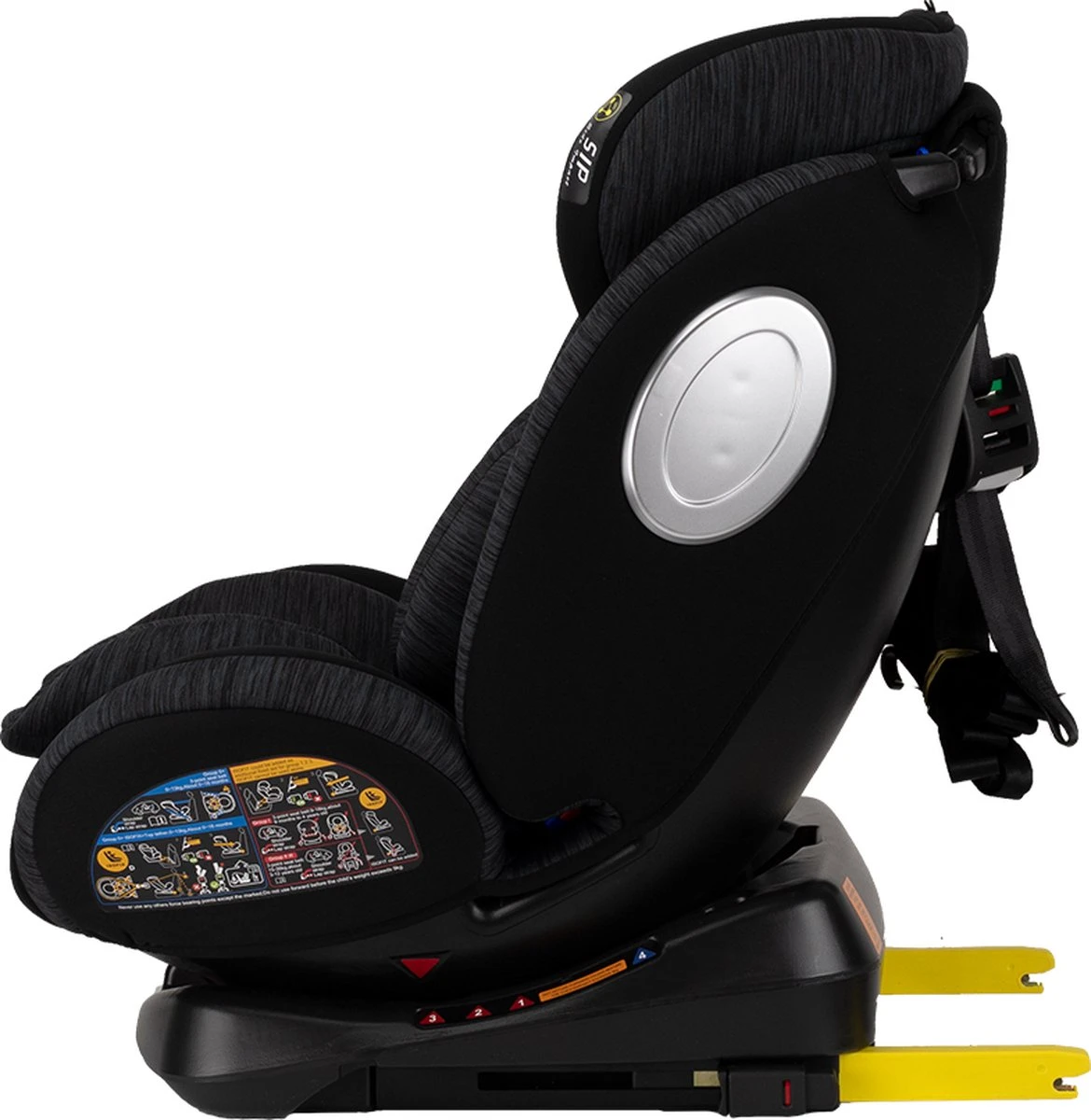 Autostoel Novi Baby® Goliath Go 0-1-2-3 Isofix Rotation Black/Grey 11 Autostoel Novi Baby® Goliath Go 0-1-2-3 Isofix Rotation Black/Grey - Afbeelding 11