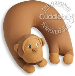 Cuddlebug U-shape Kussen | Aap | Knuffel | Kinderen -Aanbiedingen BIBS Winkel 1172x1200 17