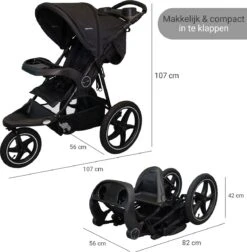 Babyphant Luxe Yasmin Hardloop Kinderwagen – Jogging Buggy - Runner -Aanbiedingen BIBS Winkel 1176x1200 11